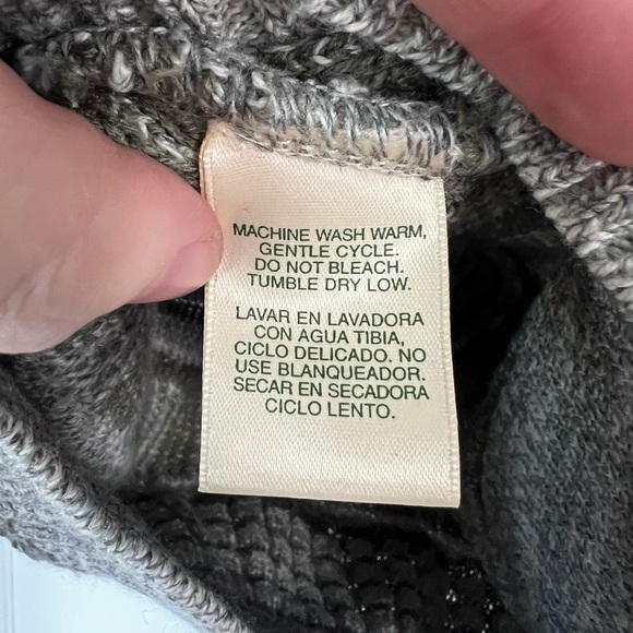 Vintage St. John’s Bay Sweater XL Coogi Styl 90s Chunky Knit Earth Tone Pullover - Picture 4 of 7